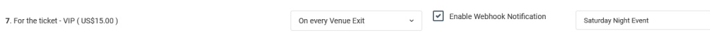 Receive milestone notifications, on Microsoft Teams channel, for ticket sales, revenues earned, and attendee check-ins. 

In addition, notifications can also include venue presence.